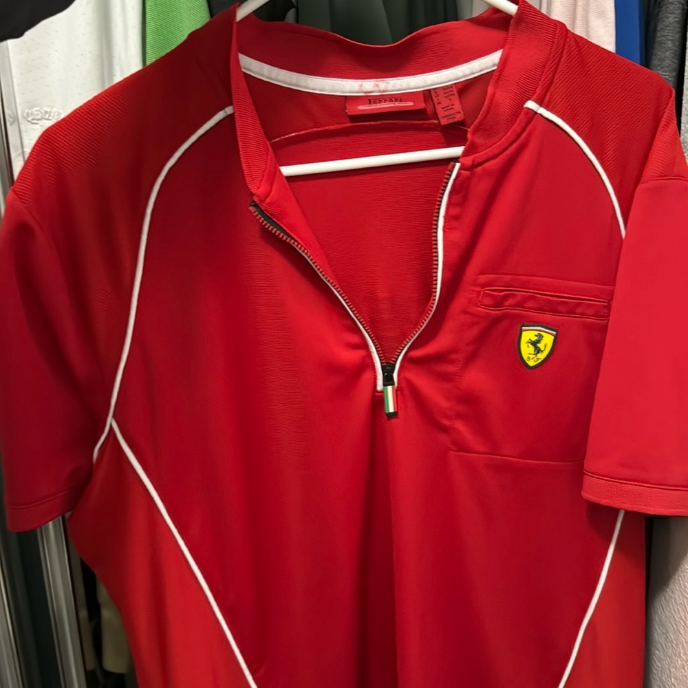Ferrari Scuderia Official Licensed Branded London Ferrari Red T-shirt